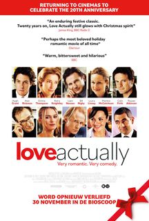 Filmposter Love Actually 20th Anniversary